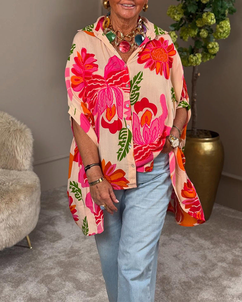 Artisio | Women Retro Bloom Shirt
