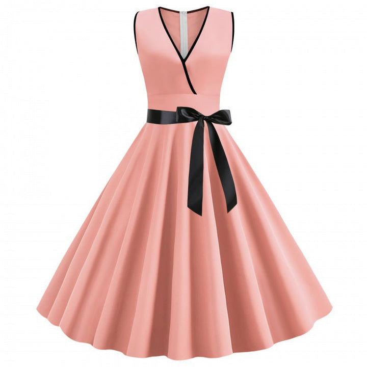 Artisio | Women Retro Swing Midi Dress