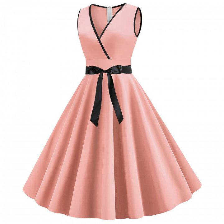 Artisio | Women Retro Swing Midi Dress