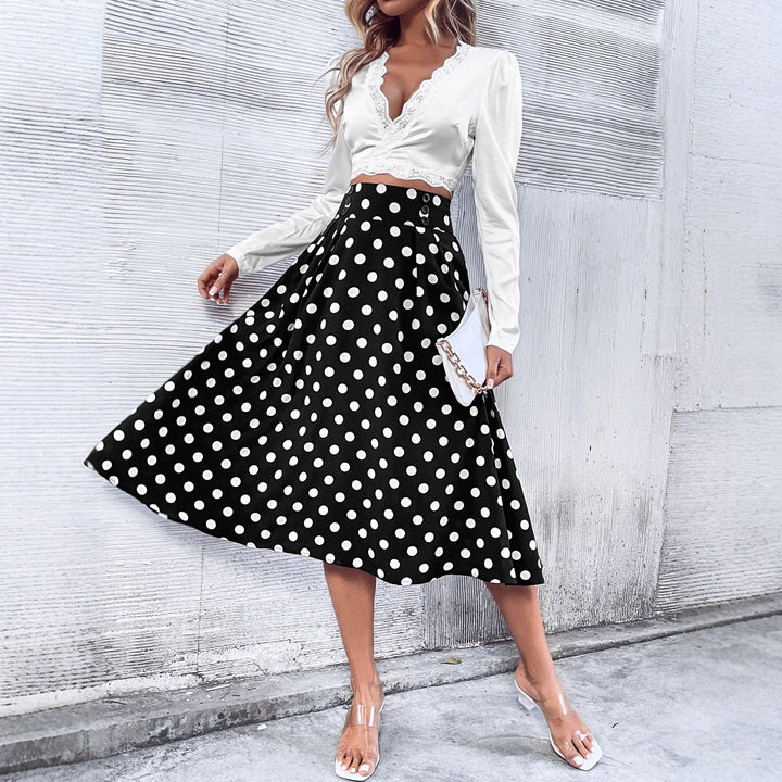 Artisio | Women Retro Swing Midi Skirt