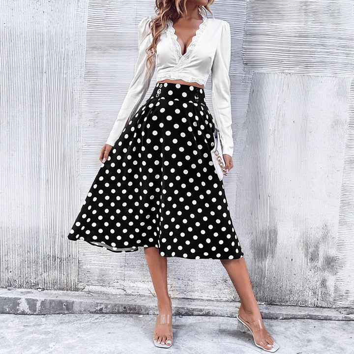 Artisio | Women Retro Swing Midi Skirt