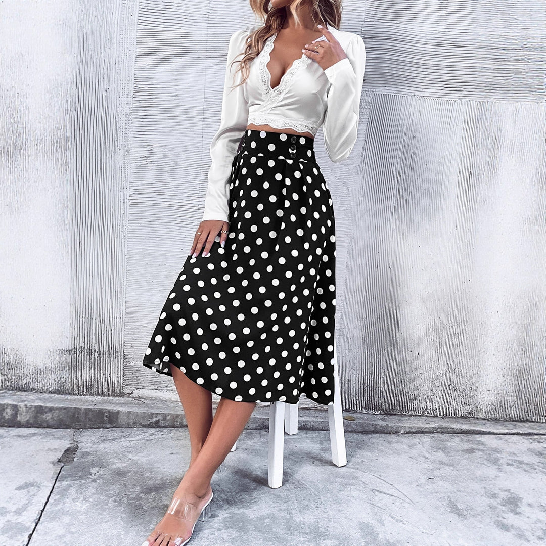 Artisio | Women Retro Swing Midi Skirt