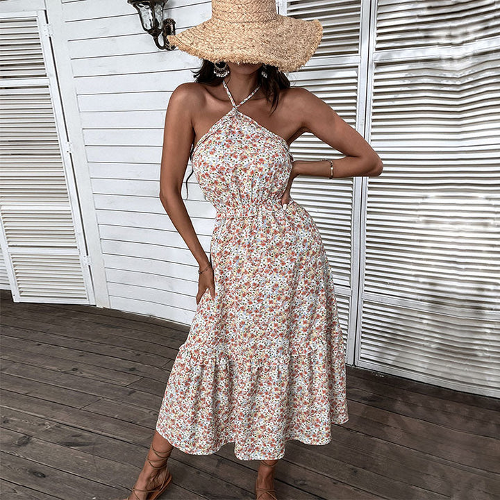 Artisio | Women Romantic Floral Midi Dress