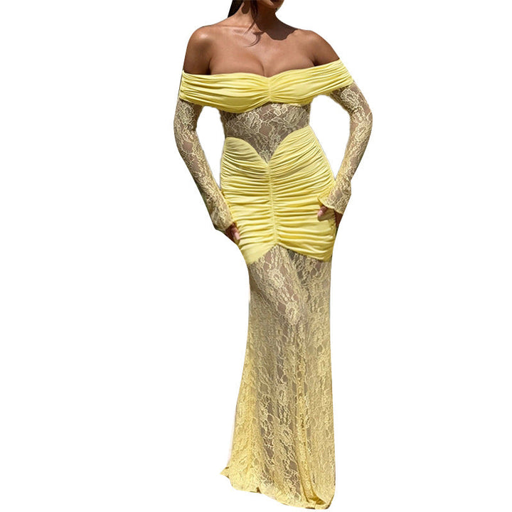 Artisio | Women Romantic Lace Evening Dress