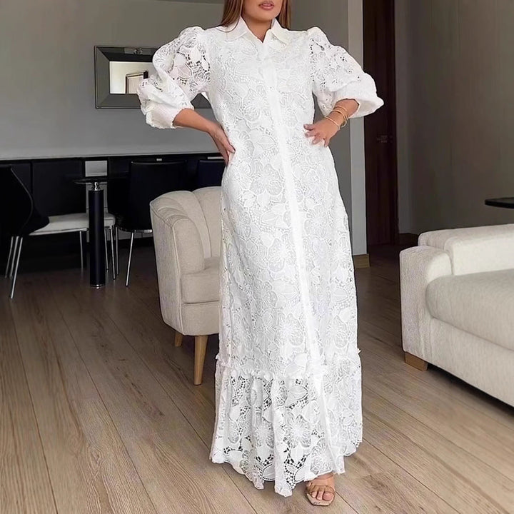 Artisio | Women Romantic Lace Maxi Dress