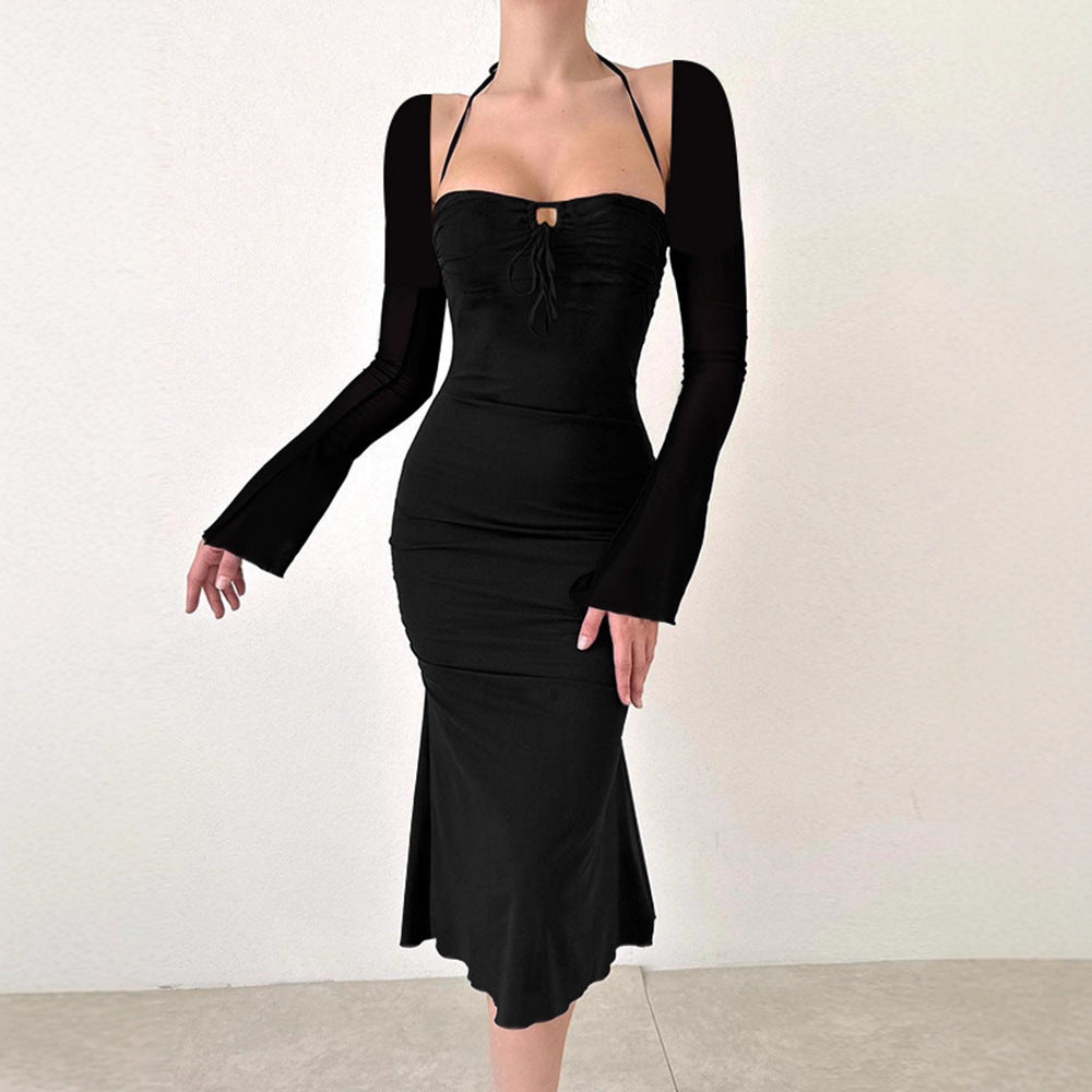Artisio | Women Ruched Bust Midi Dress