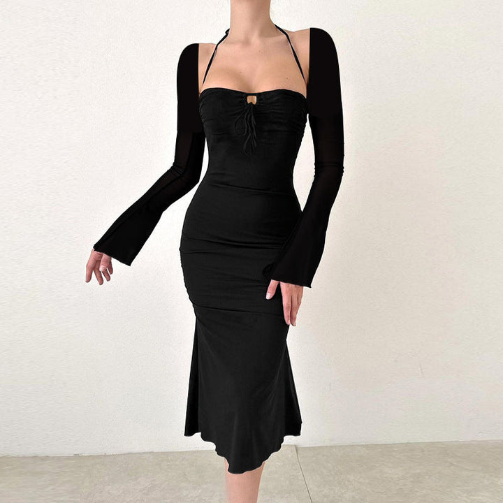 Artisio | Women Ruched Bust Midi Dress