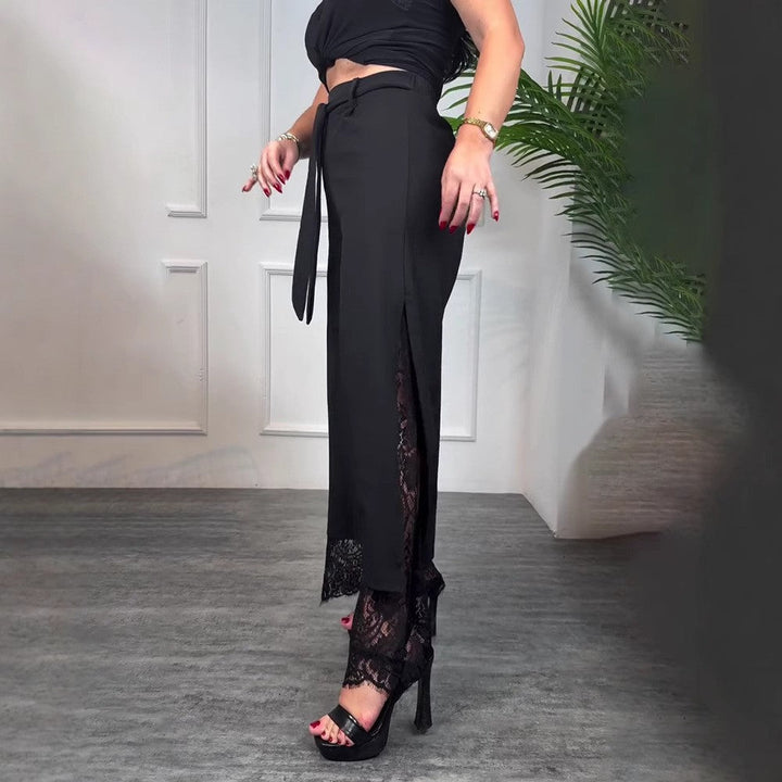 Artisio | Women Side Slit Elegant Pants