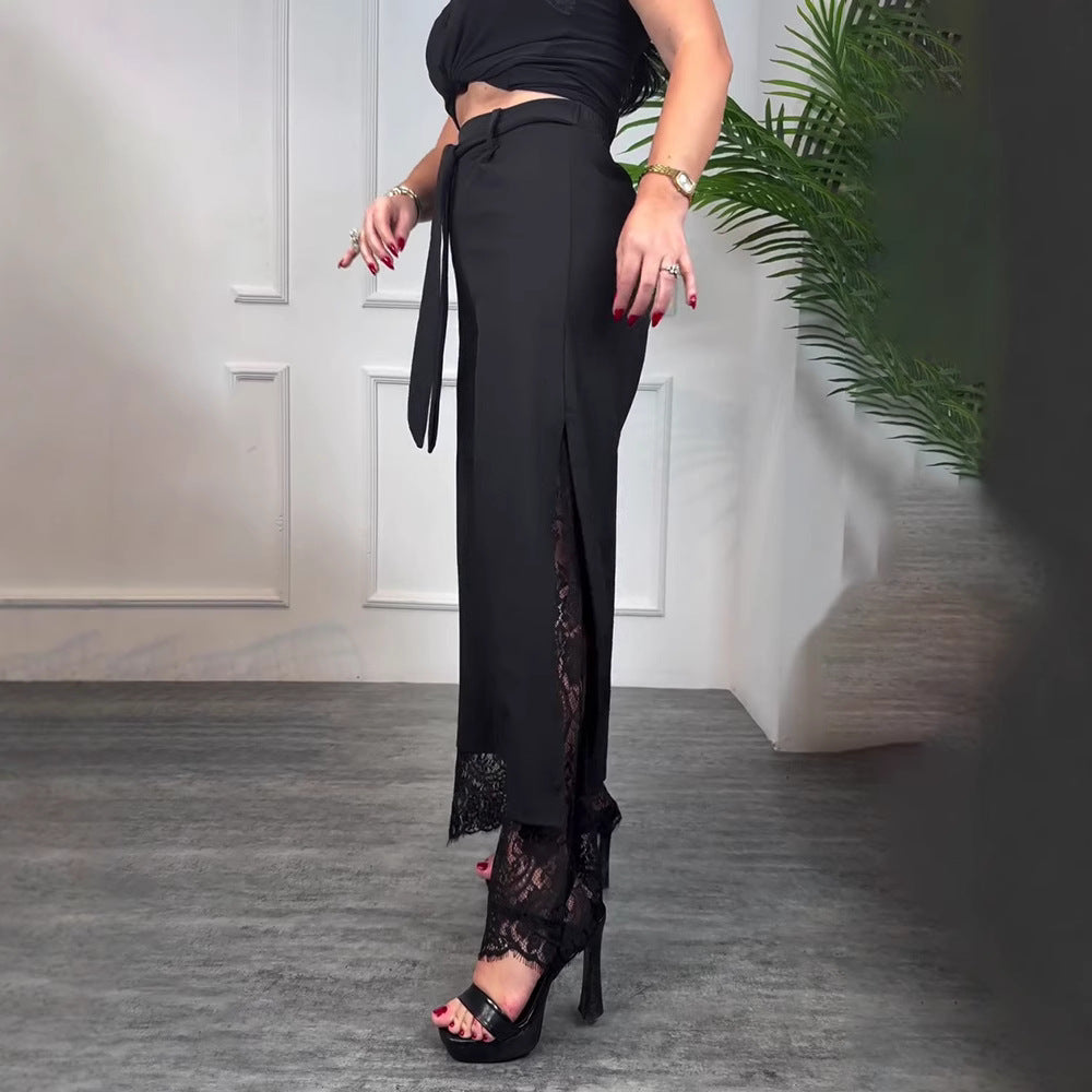 Artisio | Women Side Slit Elegant Pants