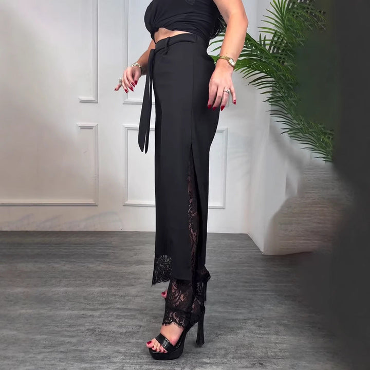 Artisio | Women Side Slit Elegant Pants
