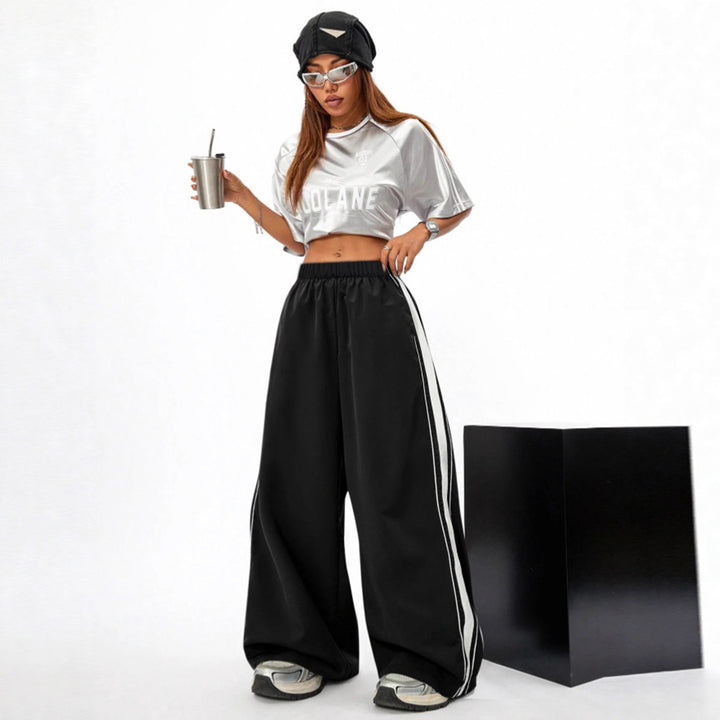 Artisio | Women Side Stripe Flow Pants