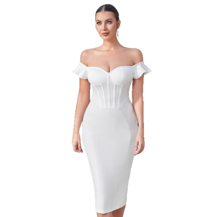 Artisio | Women Sleek Corset Midi Dress
