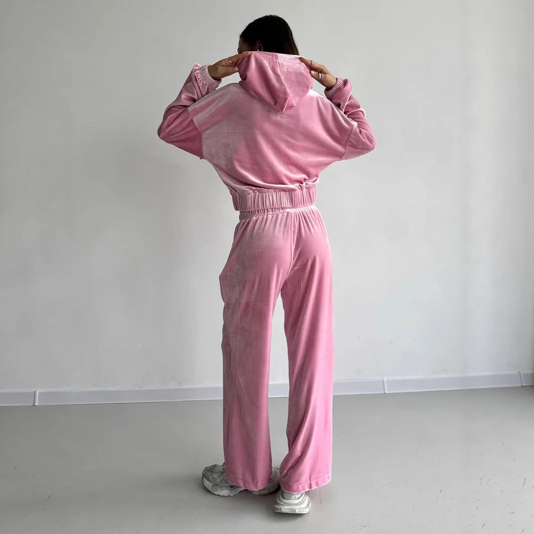 Artisio | Women Sleek Velvet Co Ord
