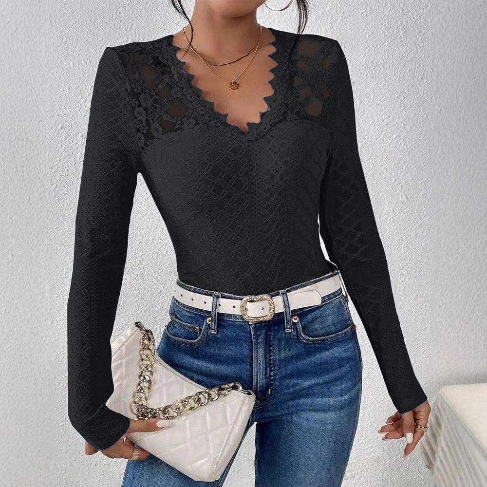 Artisio | Women Slim Fit Lace Top