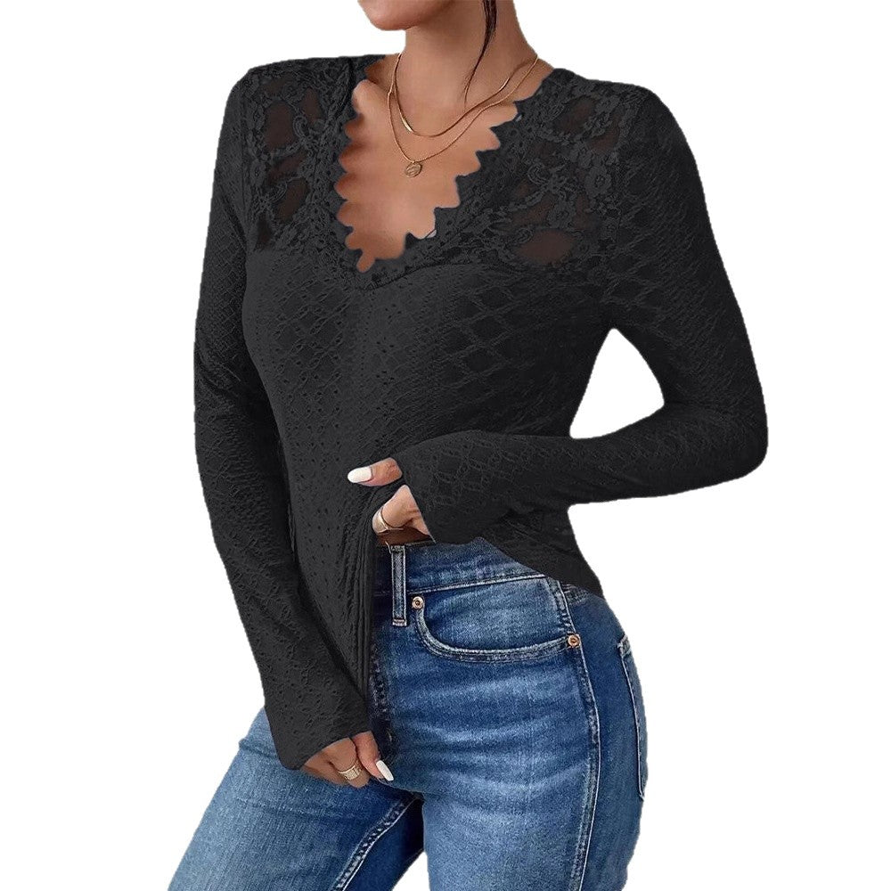 Artisio | Women Slim Fit Lace Top