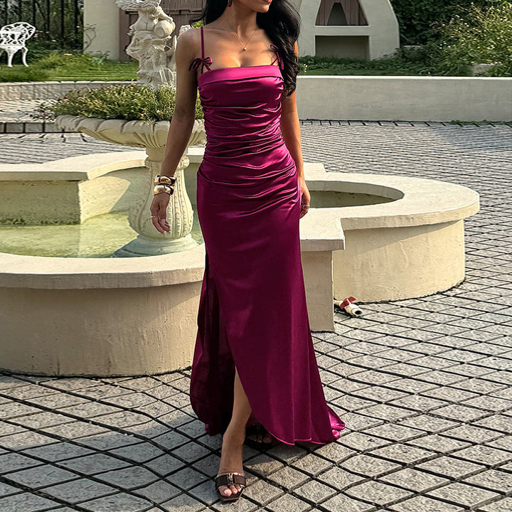 Artisio | Women Slim Fit Ruched Dress