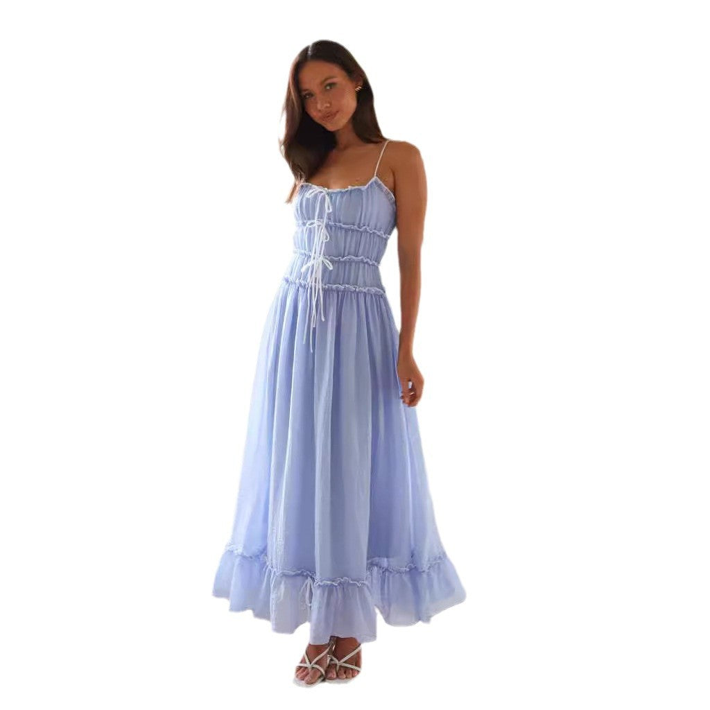 Artisio | Women Smocked Bodice Maxi Dress