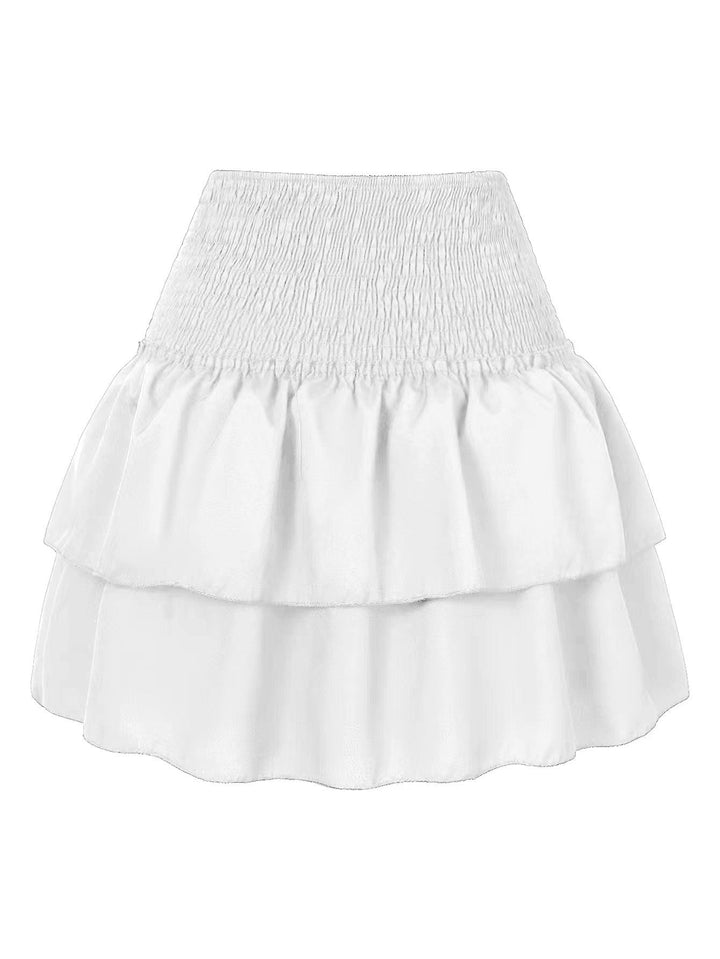 Artisio | Women Smocked Ruffle Skirt
