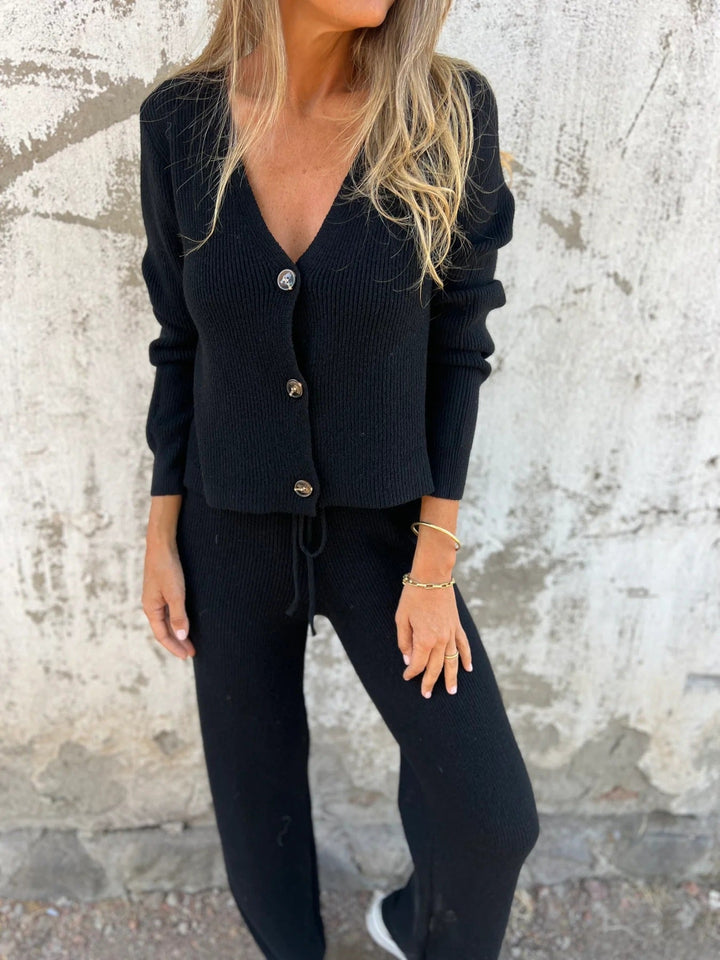 Artisio | Women Smooth Rib Knit Set