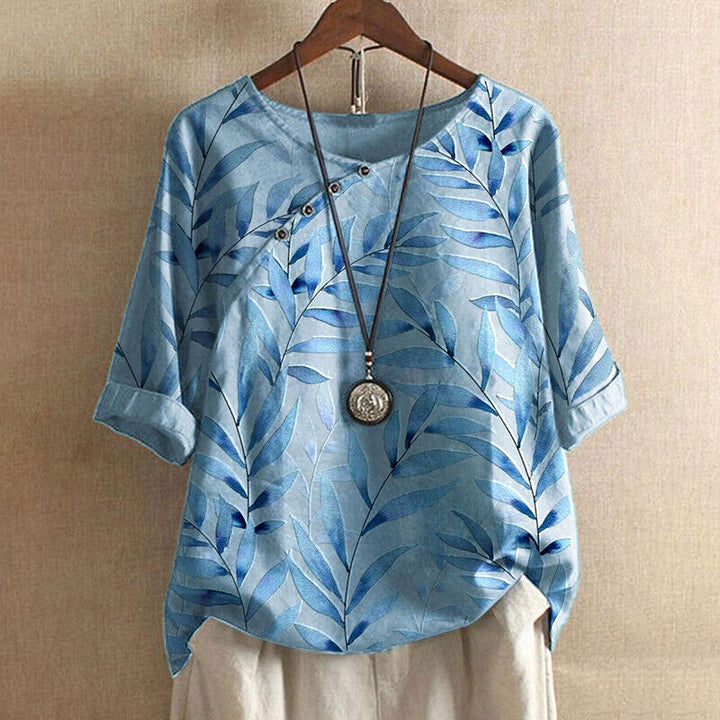 Artisio | Women Soft Flow Printed Blouse