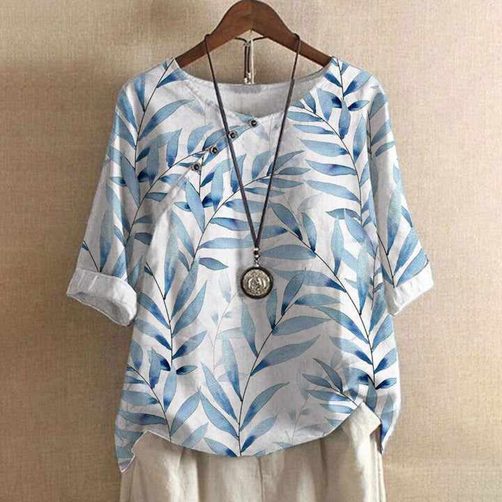 Artisio | Women Soft Flow Printed Blouse