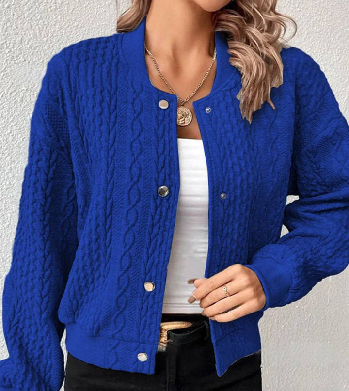 Artisio | Women Soft Knit Button Jacket