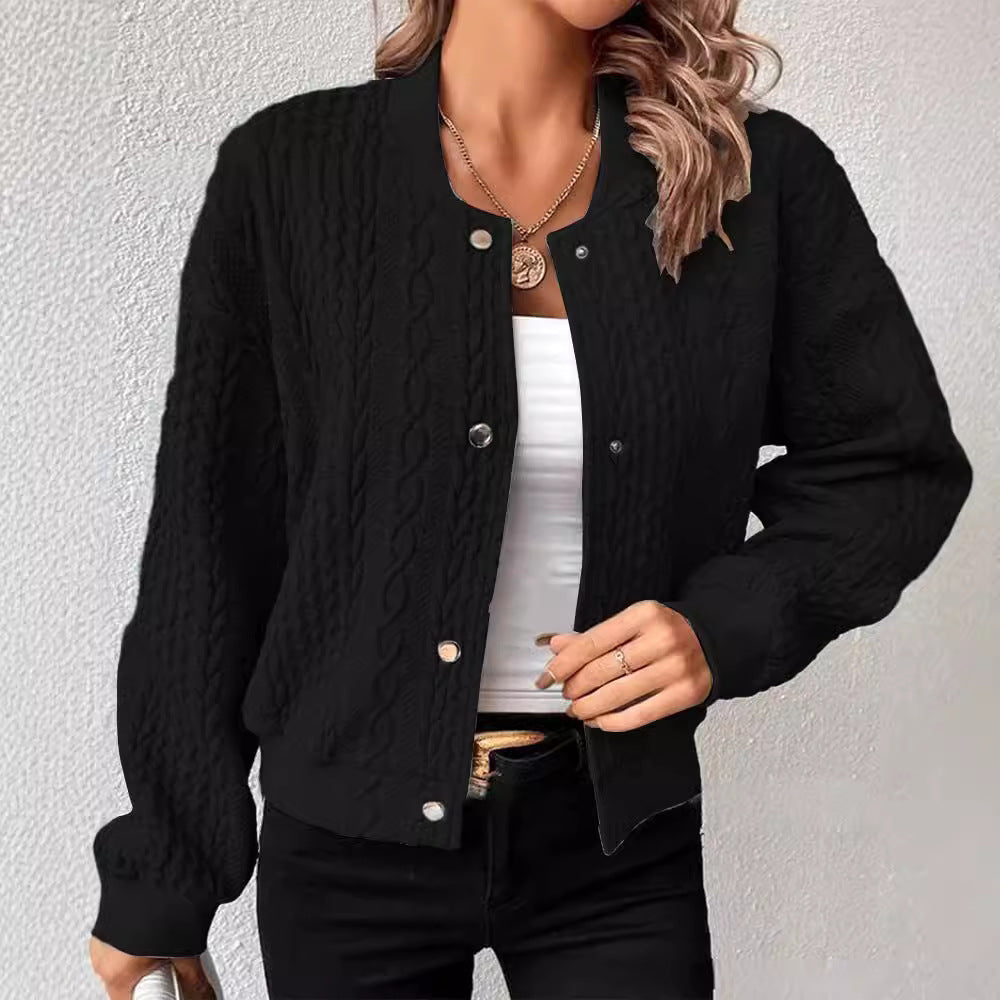 Artisio | Women Soft Knit Button Jacket