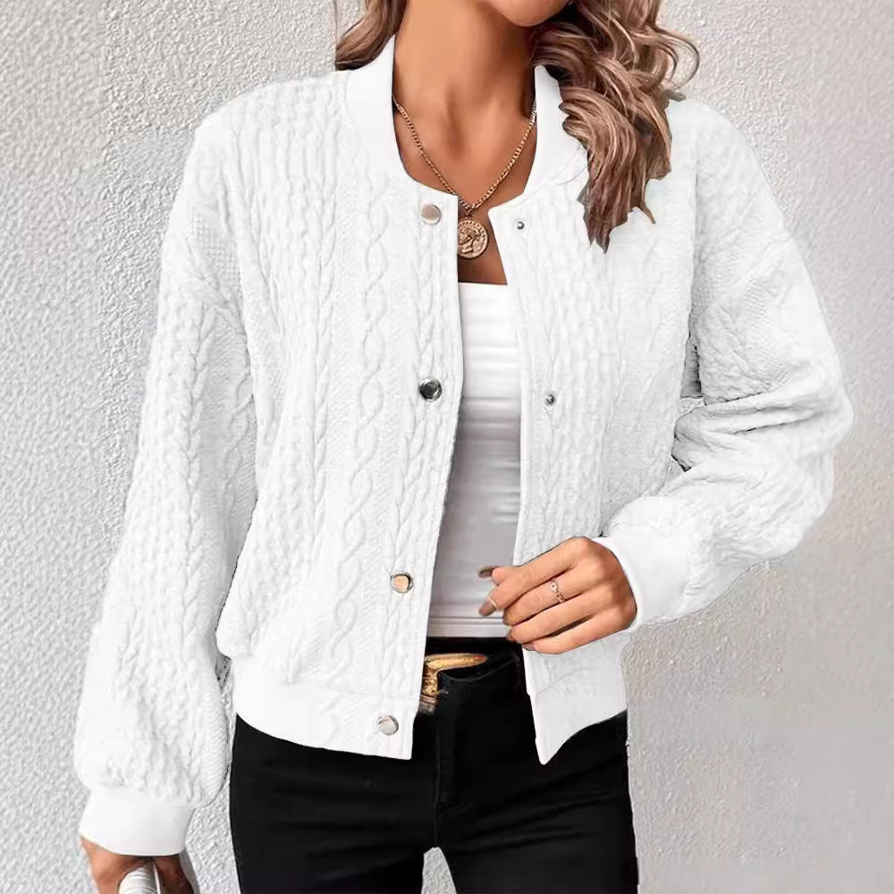 Artisio | Women Soft Knit Button Jacket
