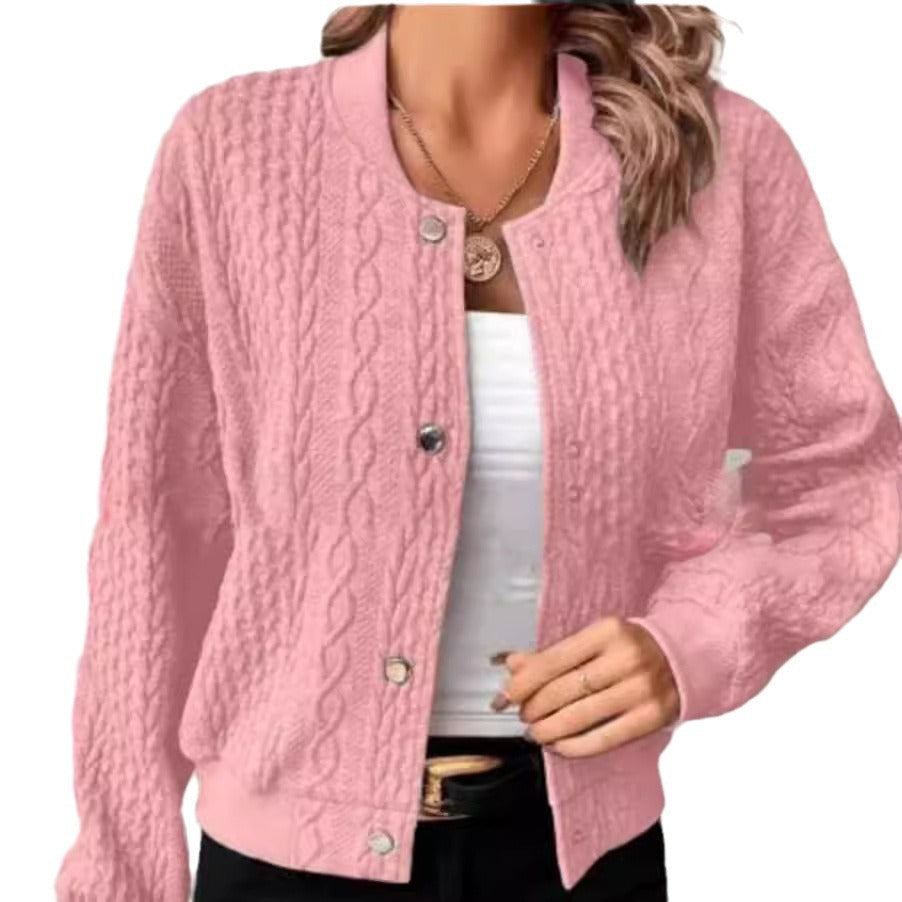 Artisio | Women Soft Knit Button Jacket
