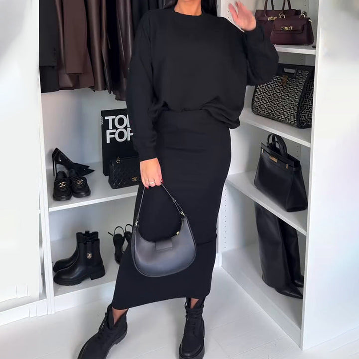 Artisio | Women Soft Lounge Skirt Co Ord Set