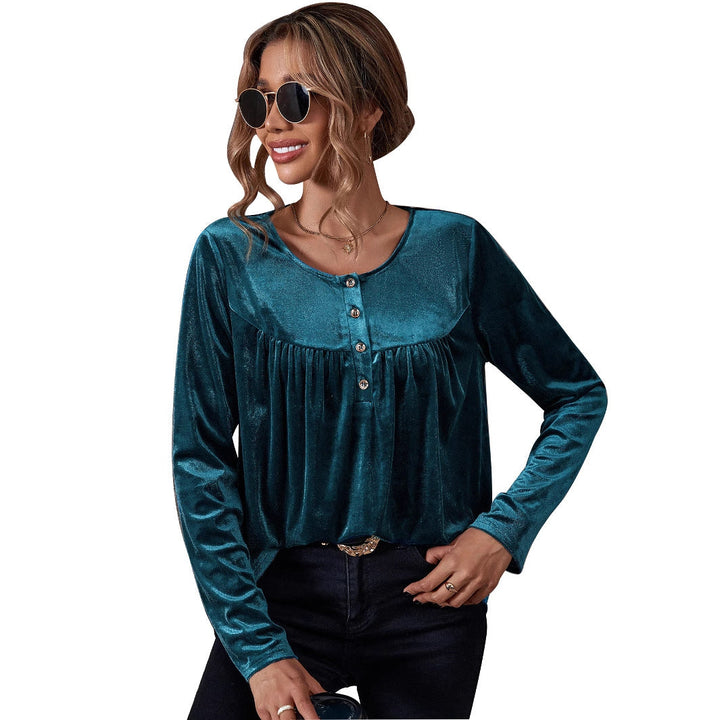Artisio | Women Soft Luxe Long Sleeve Blouse