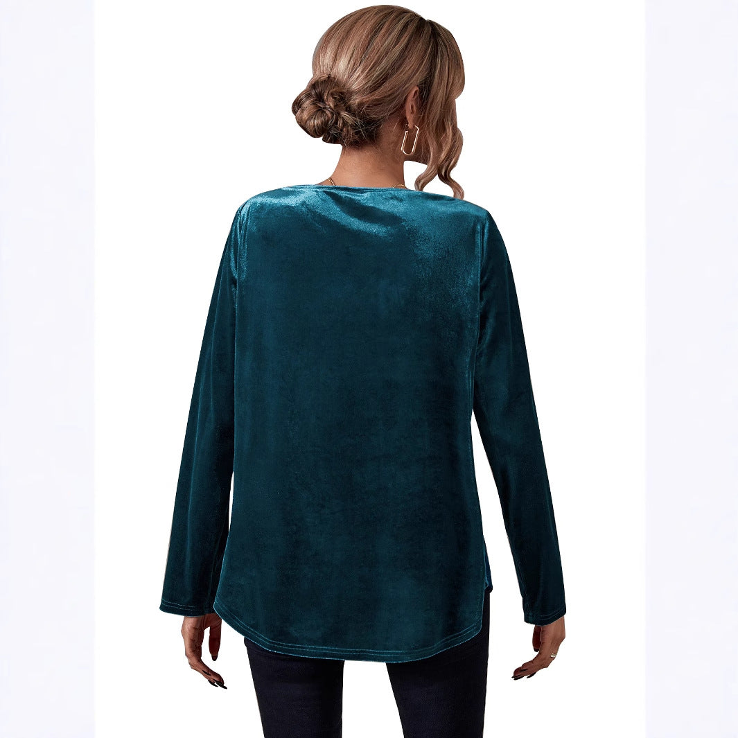 Artisio | Women Soft Luxe Long Sleeve Blouse