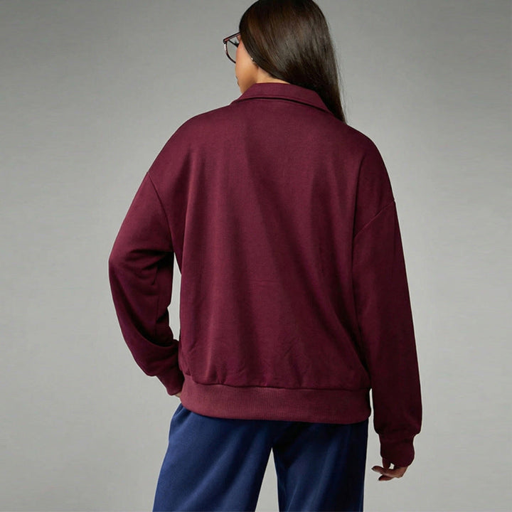 Artisio | Women Sport Half Zip Sweatshirt