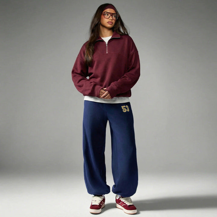Artisio | Women Sport Half Zip Sweatshirt
