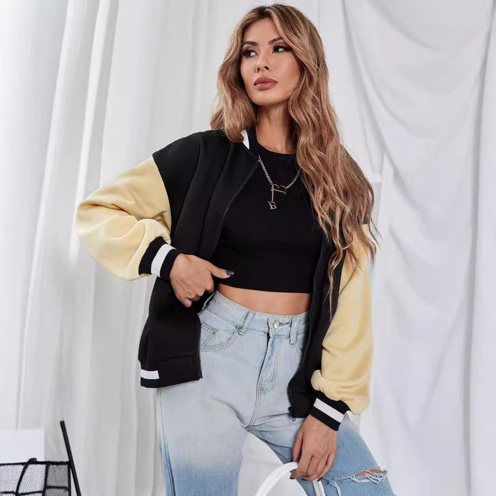 Artisio | Women Sporty Colorblock Jacket