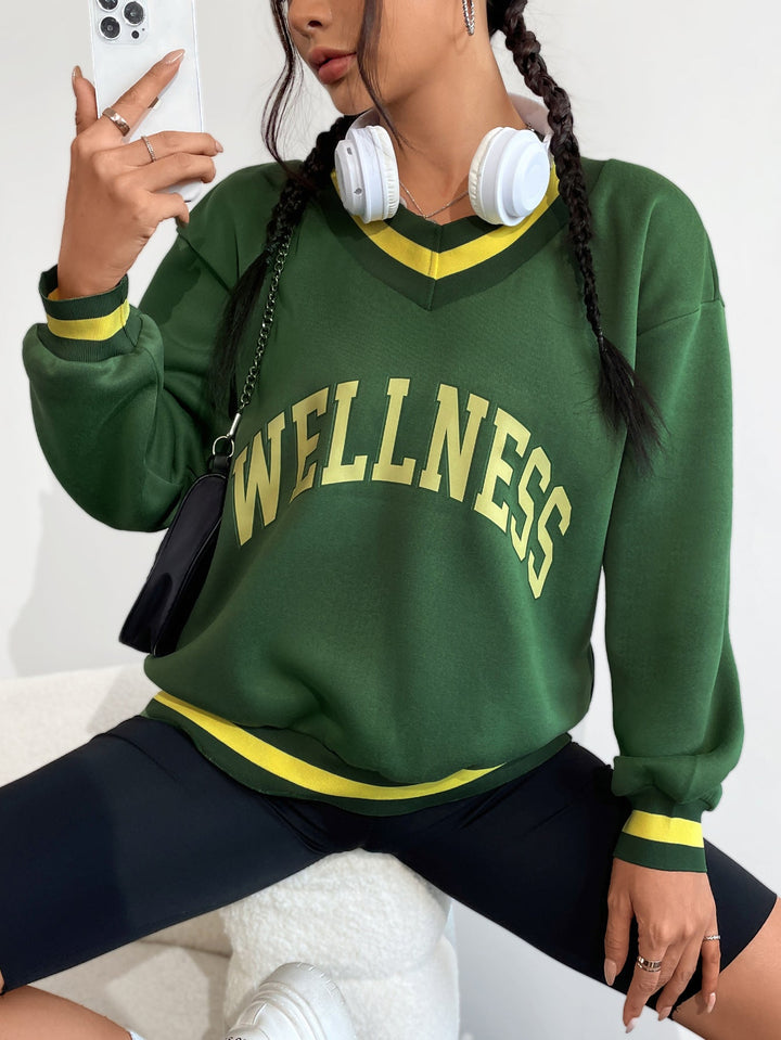 Artisio | Women Sporty Graphic Pullover