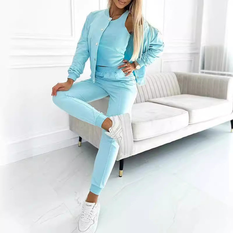 Artisio | Women Sporty Three Piece Set