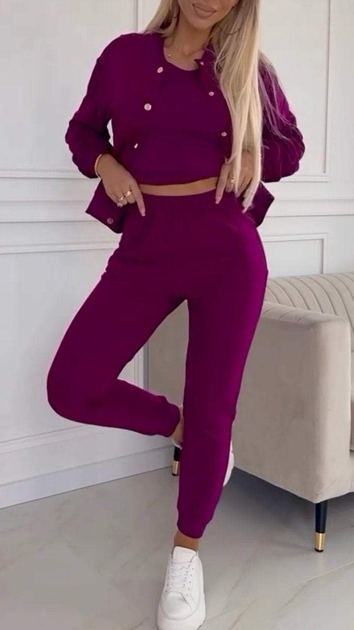 Artisio | Women Sporty Three Piece Set