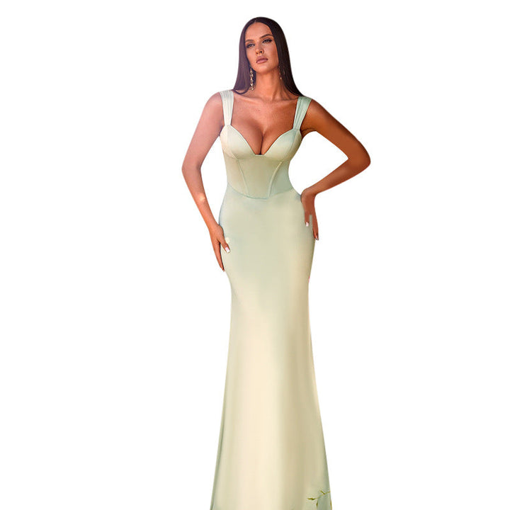 Artisio | Women Structured Bust Maxi Dress