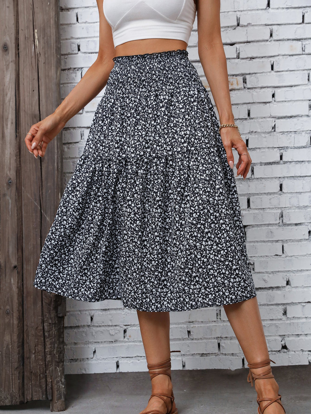 Artisio | Women Summer Breeze Midi Skirt