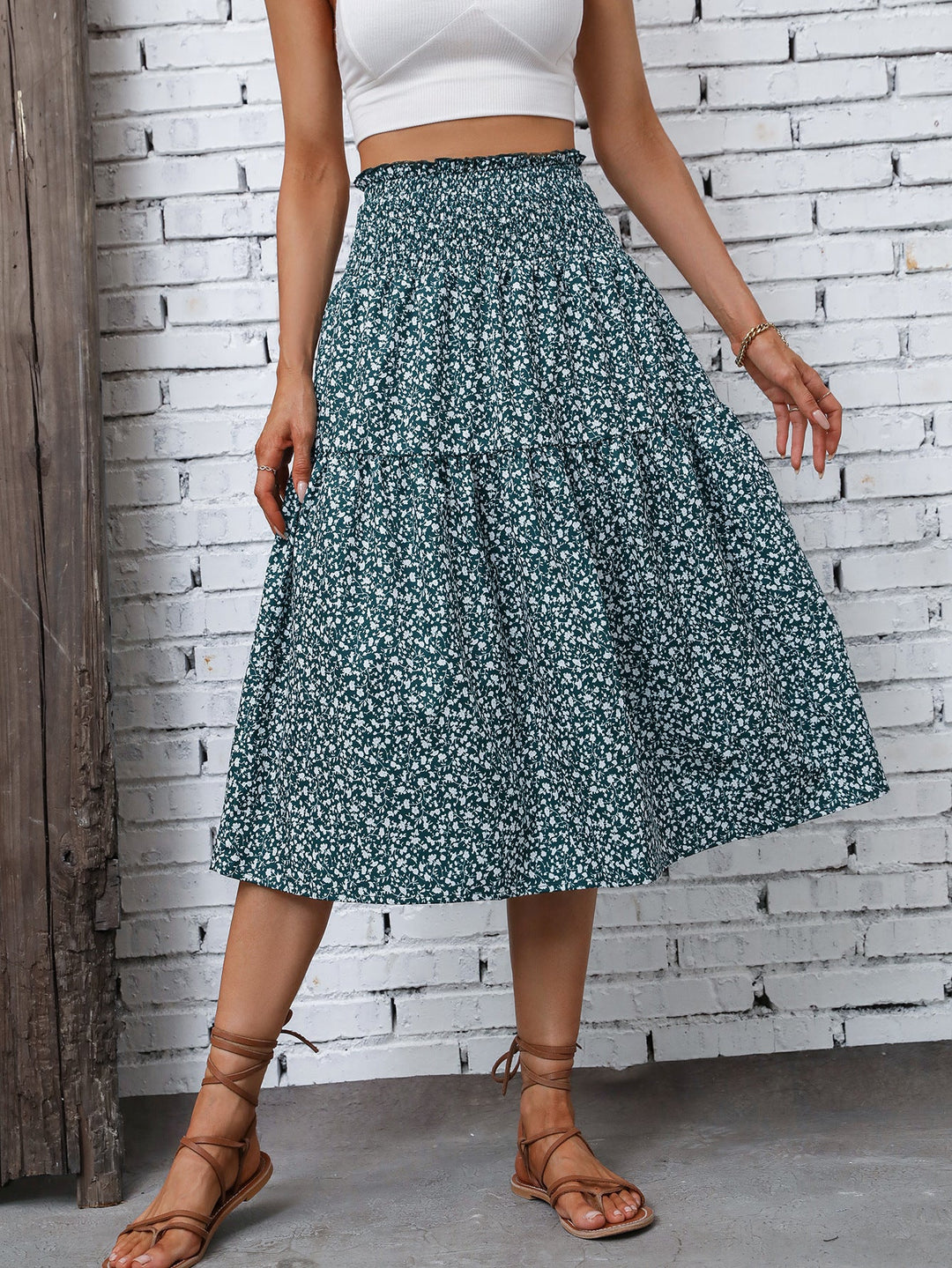 Artisio | Women Summer Breeze Midi Skirt