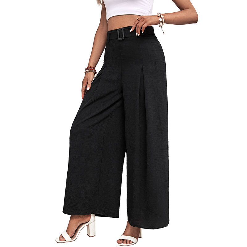 Artisio | Women Tailored Belted Pants