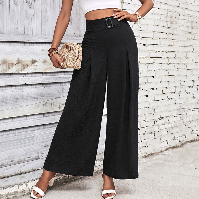 Artisio | Women Tailored Belted Pants