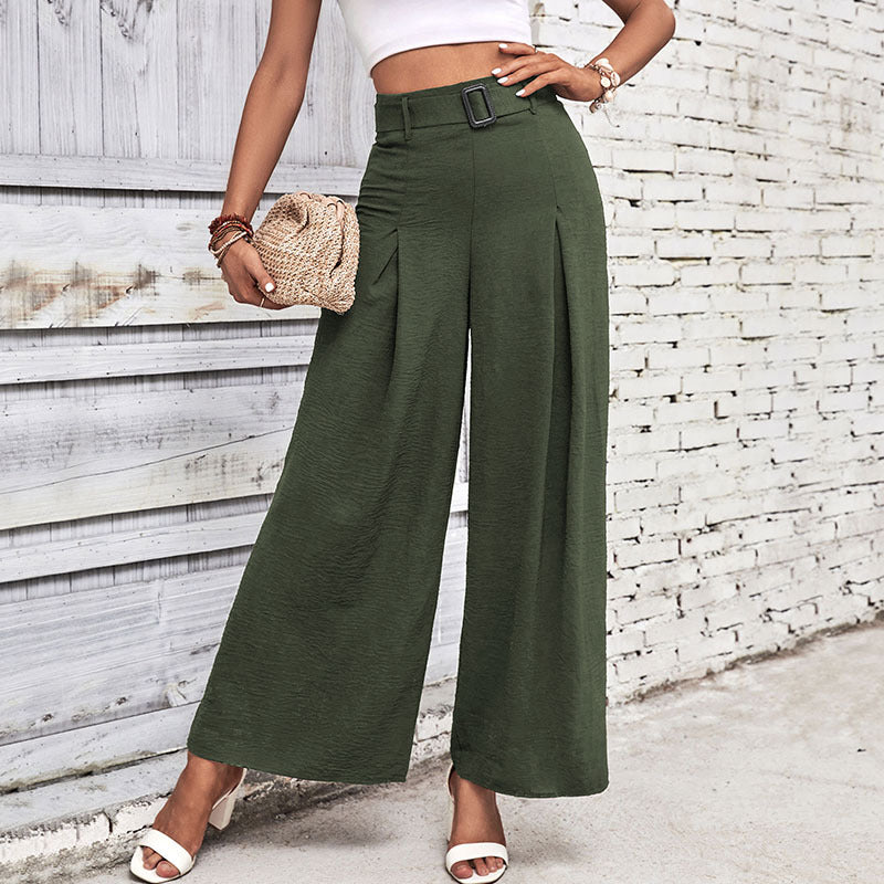 Artisio | Women Tailored Belted Pants