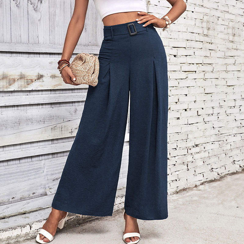 Artisio | Women Tailored Belted Pants