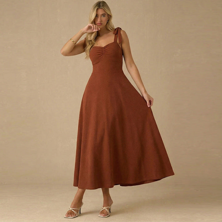 Artisio | Women Tie Shoulder Dress