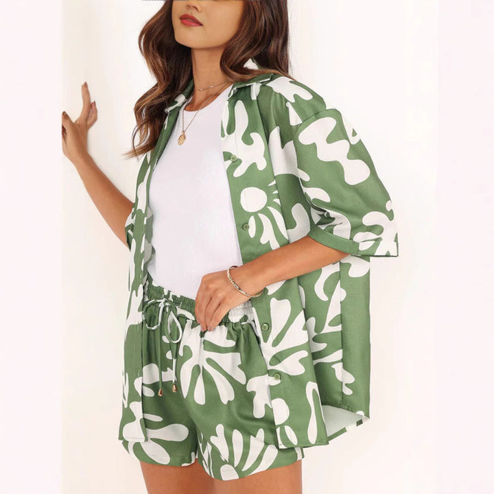 Artisio | Women Tropical Flow Lounge Set
