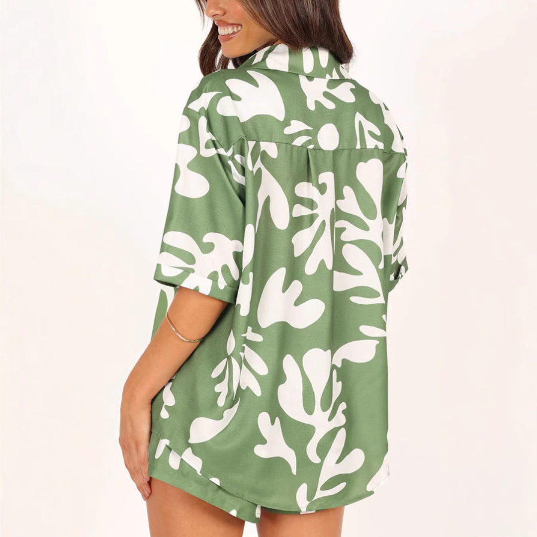 Artisio | Women Tropical Flow Lounge Set