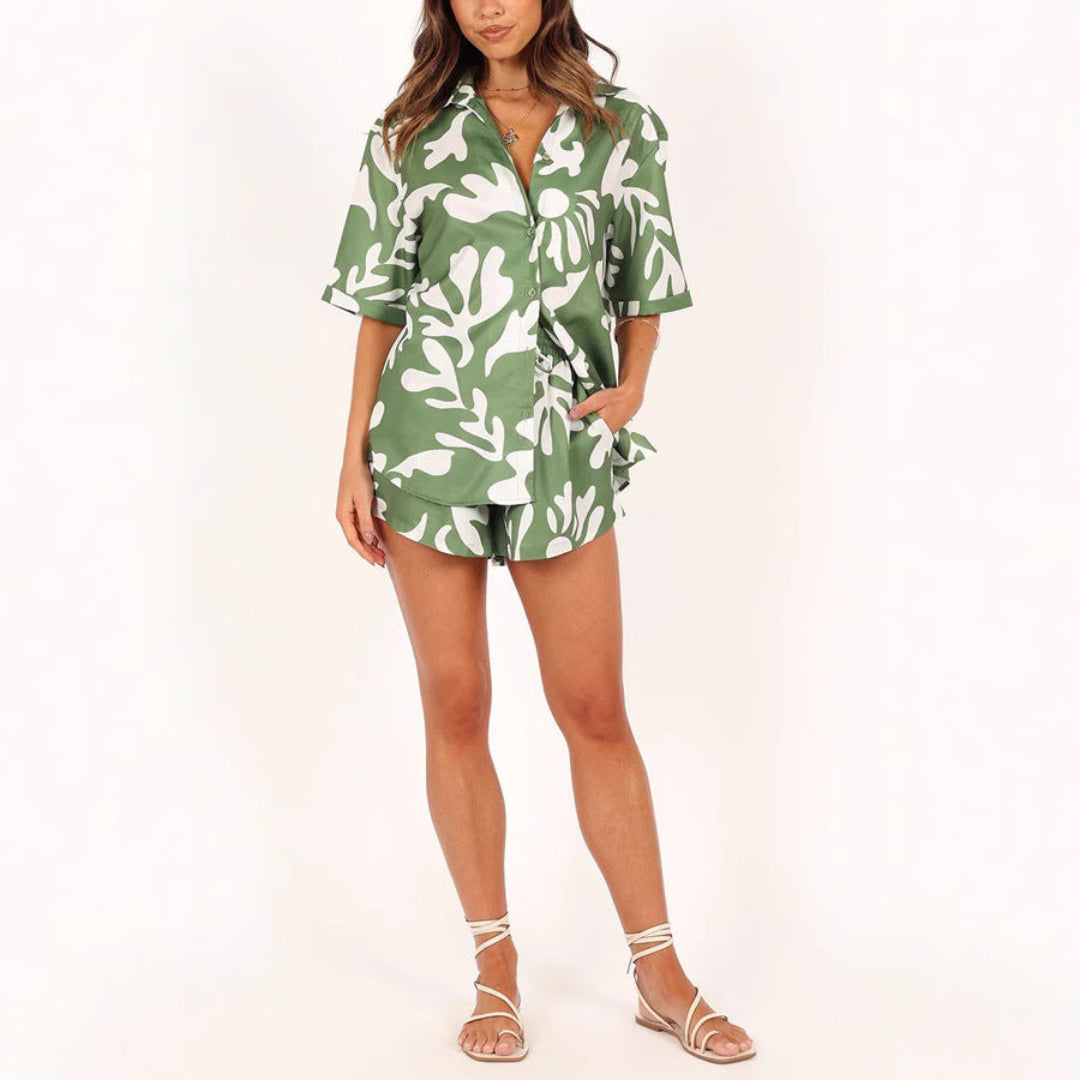 Artisio | Women Tropical Flow Lounge Set