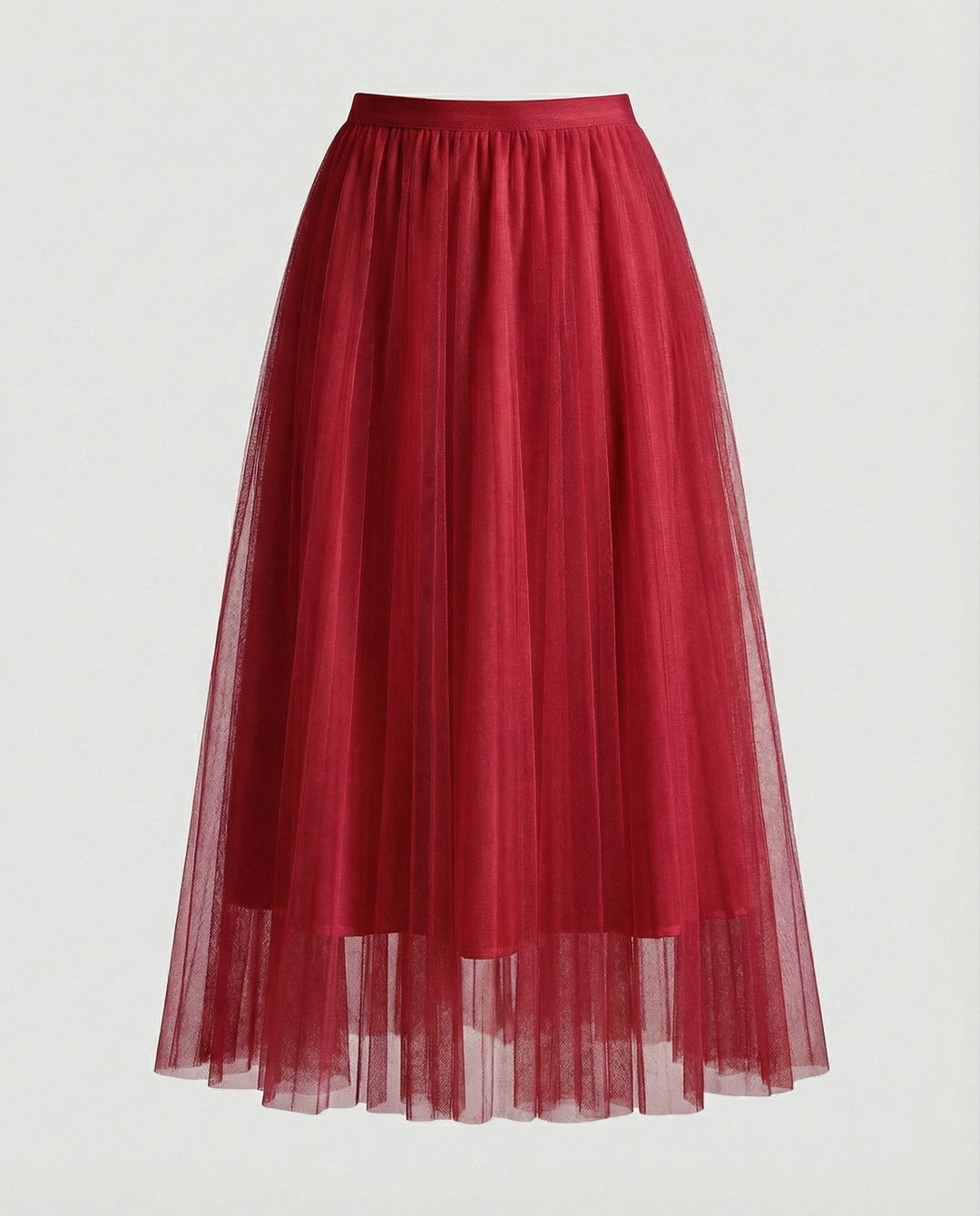 Artisio | Women Tulle Midi Skirt